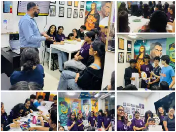  Students Learn Narrative and Visual Communication in UID Workshop